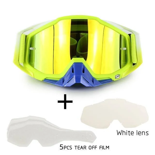 Motocross-Brille, Brille, MX, Offroad, Dirtbike, Motorradhelme, Ski-Sportbrille, Masque Moto-Brille-Sets