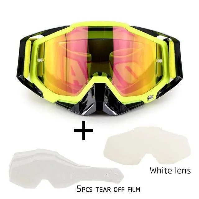 Motocross-Brille, Brille, MX, Offroad, Dirtbike, Motorradhelme, Ski-Sportbrille, Masque Moto-Brille-Sets