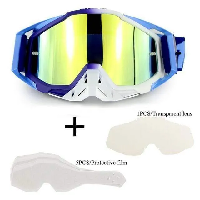 Motocross-Brille, Brille, MX, Offroad, Dirtbike, Motorradhelme, Ski-Sportbrille, Masque Moto-Brille-Sets