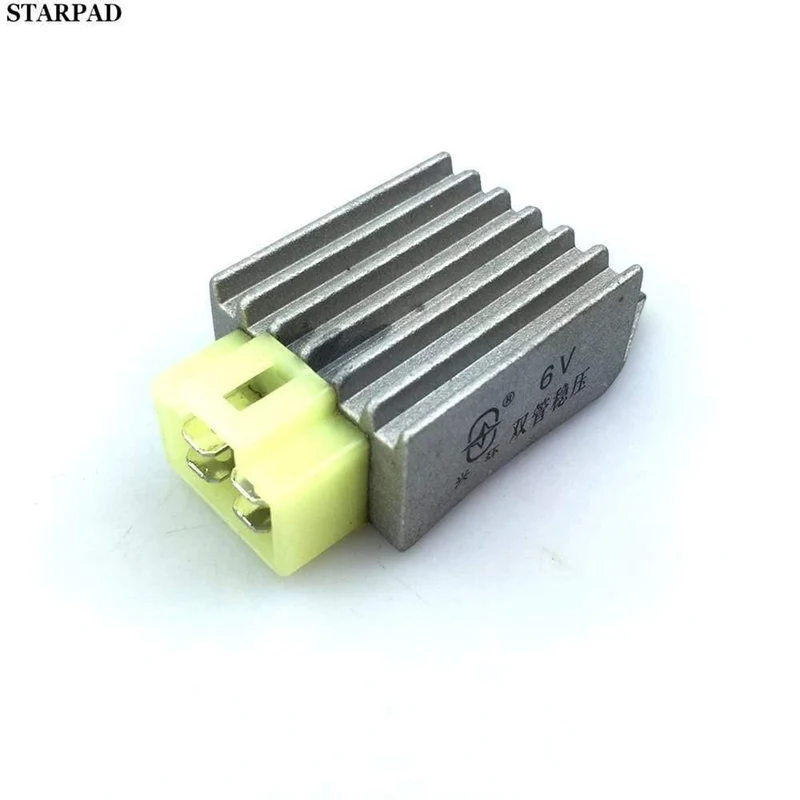 Universal Motorrad Spannungsstabilisator Motorrad 12V Spannungsregler Stromgleichrichter ATV Roller 4 pin AVR Autostabilisator