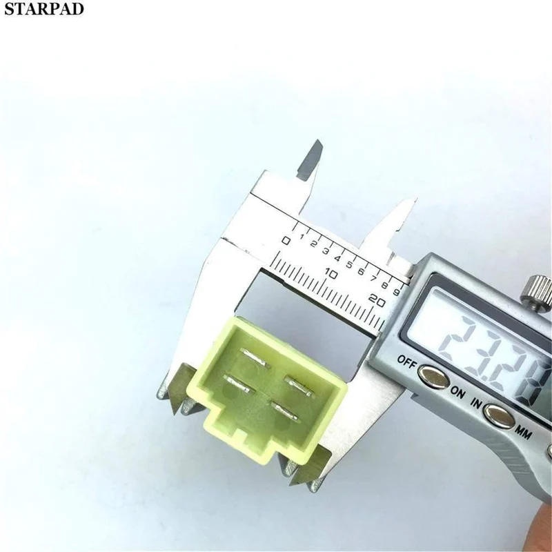 Universal Motorrad Spannungsstabilisator Motorrad 12V Spannungsregler Stromgleichrichter ATV Roller 4 pin AVR Autostabilisator