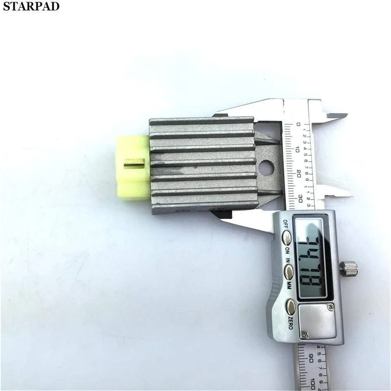 Universal Motorrad Spannungsstabilisator Motorrad 12V Spannungsregler Stromgleichrichter ATV Roller 4 pin AVR Autostabilisator