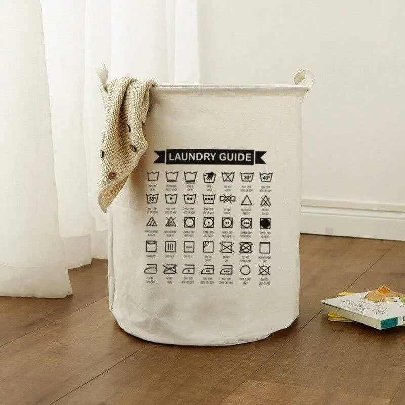 Wäschekorb Aufbewahrungsbox Picknickkorb Ständer Spielzeug Super große Tasche Baumwolle Waschen Schmutzige Kleidung Big Basket Organizer Bin Griff