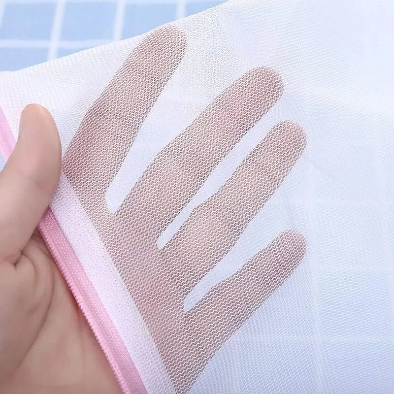 5 Größen Kleidung Waschmaschine Wäschebüstenhalter Hilfe Dessous Mesh Net Waschbeutel Beutel Korb Home Femme