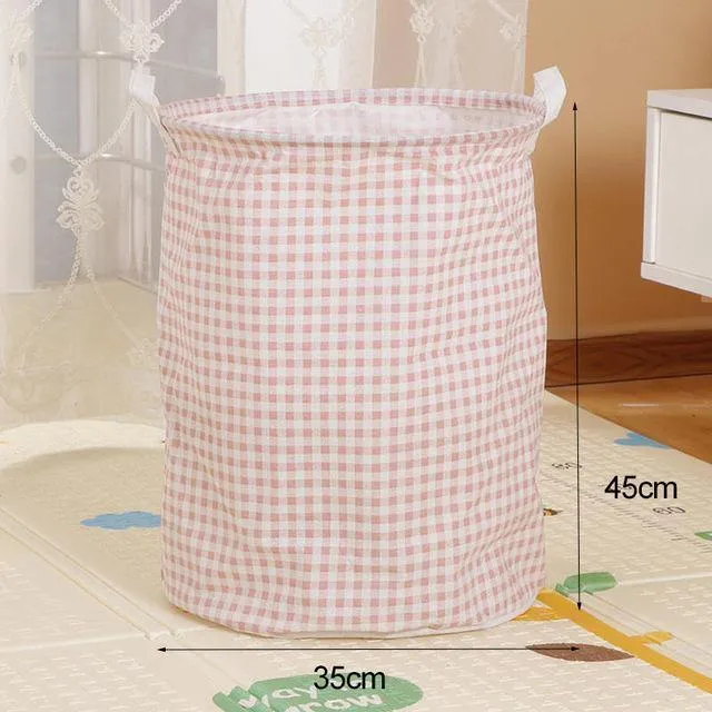 Große Wäschekorb wasserdicht schmutzige Kleidung behindern für Spielzeug Wäschekorb schmutzige Kleidung Kleinigkeiten Ablagekörbe Box