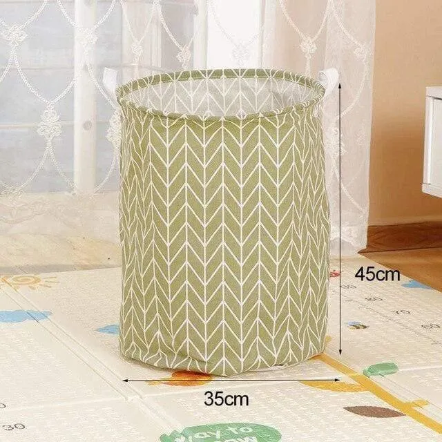 Große Wäschekorb wasserdicht schmutzige Kleidung behindern für Spielzeug Wäschekorb schmutzige Kleidung Kleinigkeiten Ablagekörbe Box