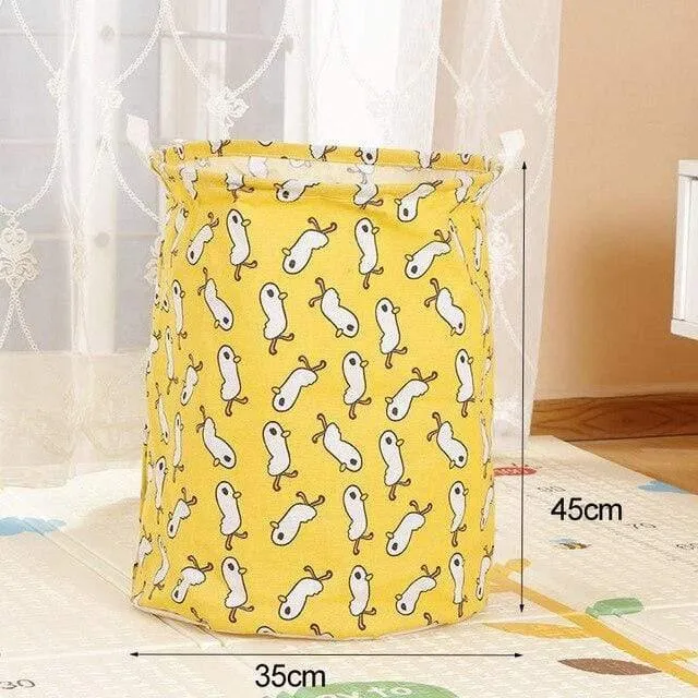 Große Wäschekorb wasserdicht schmutzige Kleidung behindern für Spielzeug Wäschekorb schmutzige Kleidung Kleinigkeiten Ablagekörbe Box