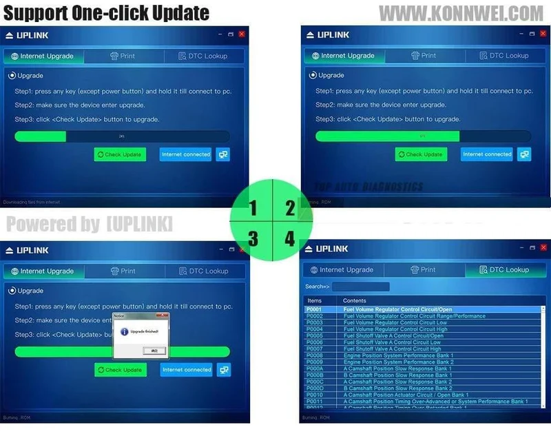 KW850 OBD2 Selbstdiagnosescanner Universal-OBD-Autodiagnosewerkzeug ODB2 Check Engine Kfz-Autocodeleser Schwarz