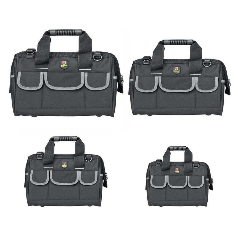 Oxford-Werkzeugtasche, wasserdichte Aufbewahrungstasche für Handwerkzeuge, Elektrikertasche, große Kapazität, Aufbewahrungstasche für Werkzeuge, 12/14/17/19 Zoll