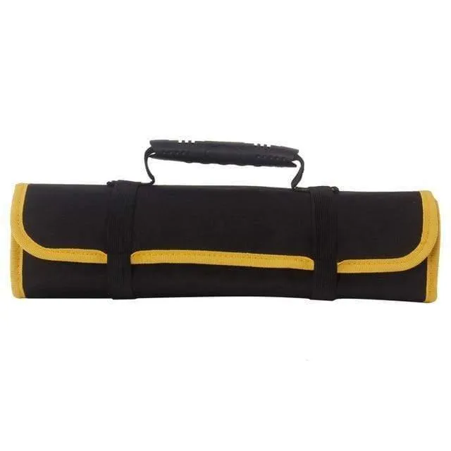 Multifunktions-Oxford-Stoff-Klappschlüssel-Tasche, Werkzeugrolle, Aufbewahrungstasche, Werkzeugtasche, tragbarer Koffer, Organizer, Halter, 3 Farben