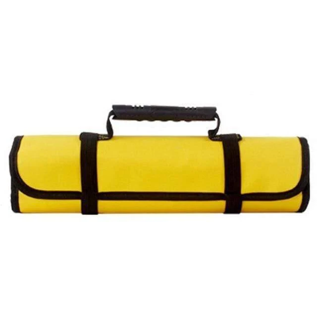 Multifunktions-Oxford-Stoff-Klappschlüssel-Tasche, Werkzeugrolle, Aufbewahrungstasche, Werkzeugtasche, tragbarer Koffer, Organizer, Halter, 3 Farben