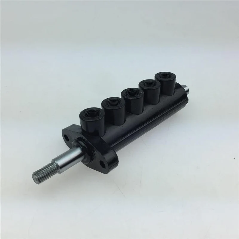 Autoreifenreparaturwerkzeuge Teile der Reifenentfernungsmaschine Fünfwegeventil 10 * 37 * 145mm Hängeventil