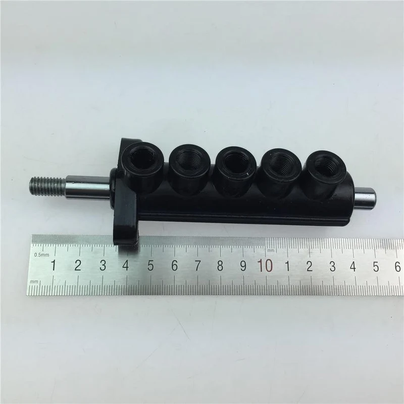 Autoreifenreparaturwerkzeuge Teile der Reifenentfernungsmaschine Fünfwegeventil 10 * 37 * 145mm Hängeventil