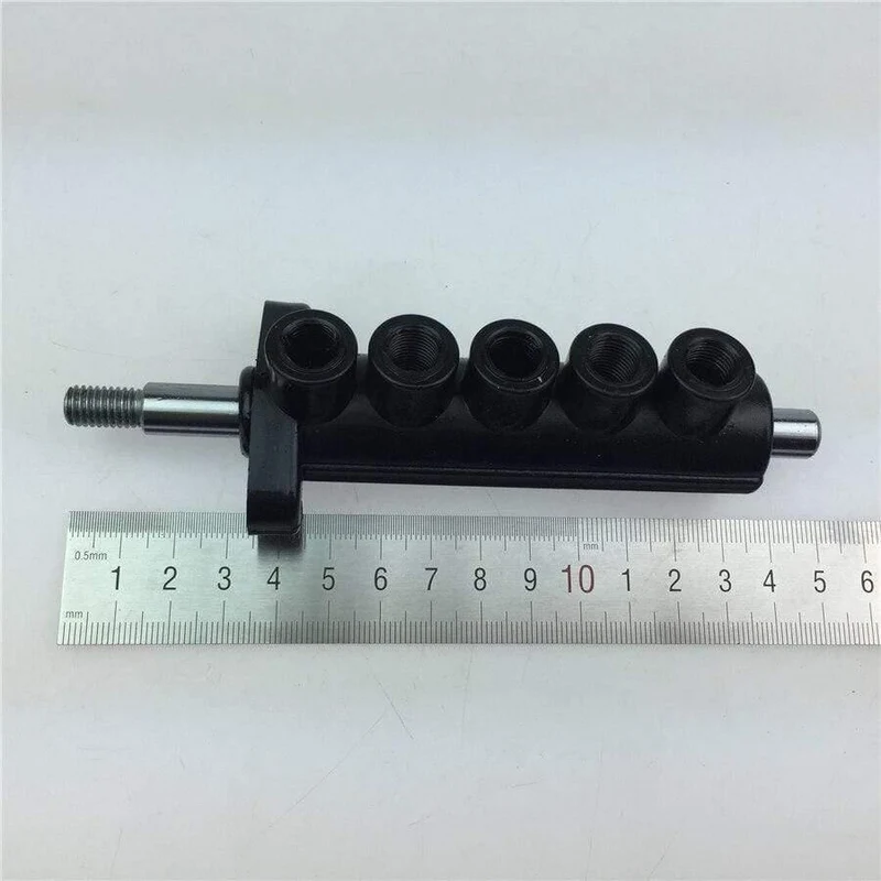 Autoreifenreparaturwerkzeuge Teile der Reifenentfernungsmaschine Fünfwegeventil 10 * 37 * 145mm Hängeventil
