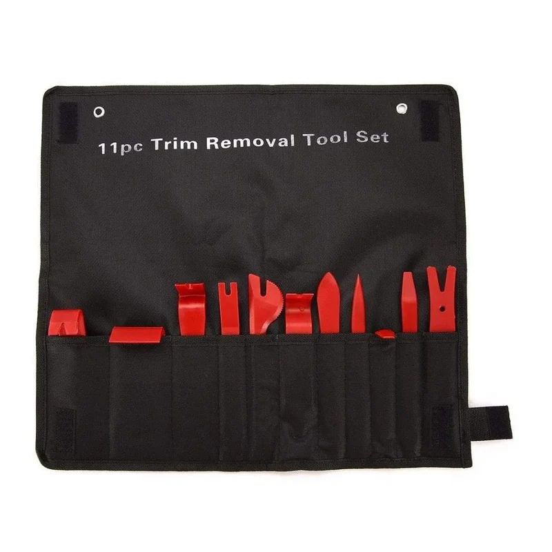 11PCS Auto Autoradio Tür Clip Panel Trim Dash Audio Removal Installer Stemmwerkzeug für Reifenreparaturwerkzeuge