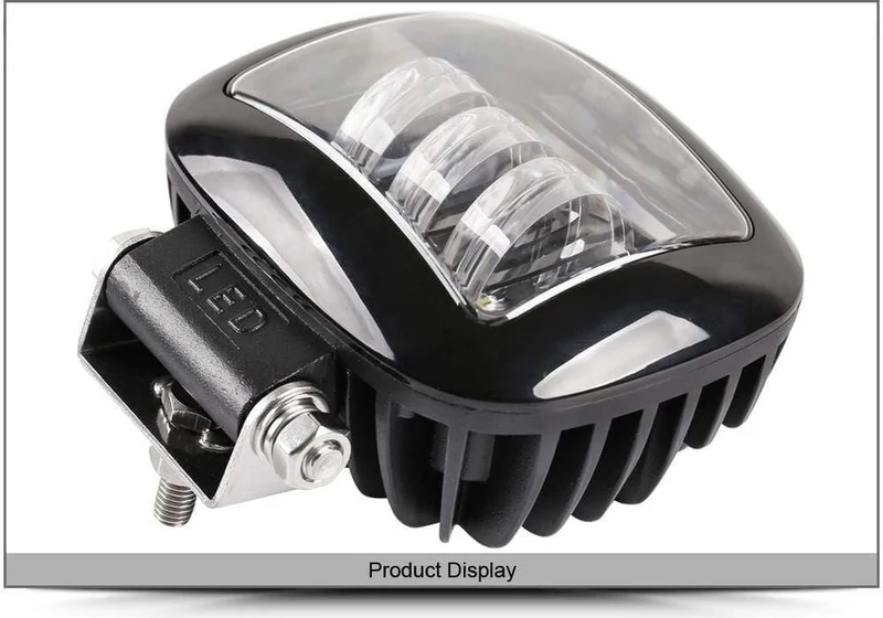 6D Objektiv 5 Zoll Runde Quadratische Led-arbeitslicht 12 V Für Auto 4WD ATV SUV UTV Lkw 4x4 Offroad Motorrad Auto Arbeiten Fahren Lichter