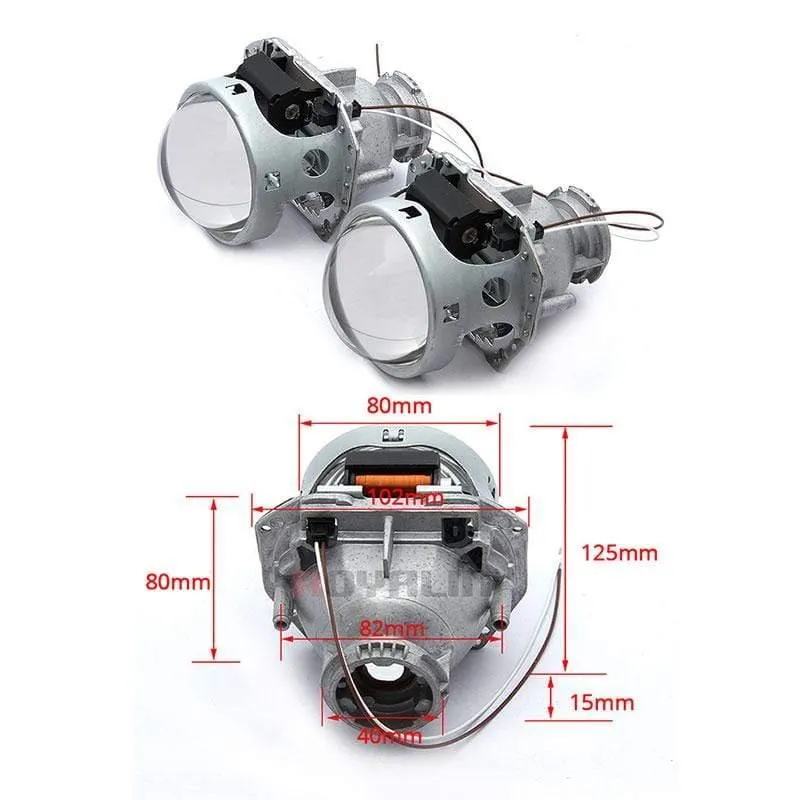 Metall Hella 3R G5 Bi Xenon Scheinwerfer Objektiv D2S Lichter Projektor Universal Auto Lampe D1S D2H D3S D4S Lampen motoren Nachrüstung
