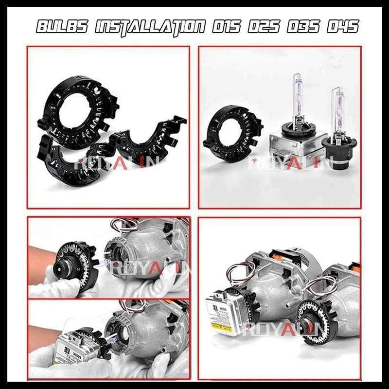 Metall Hella 3R G5 Bi Xenon Scheinwerfer Objektiv D2S Lichter Projektor Universal Auto Lampe D1S D2H D3S D4S Lampen motoren Nachrüstung