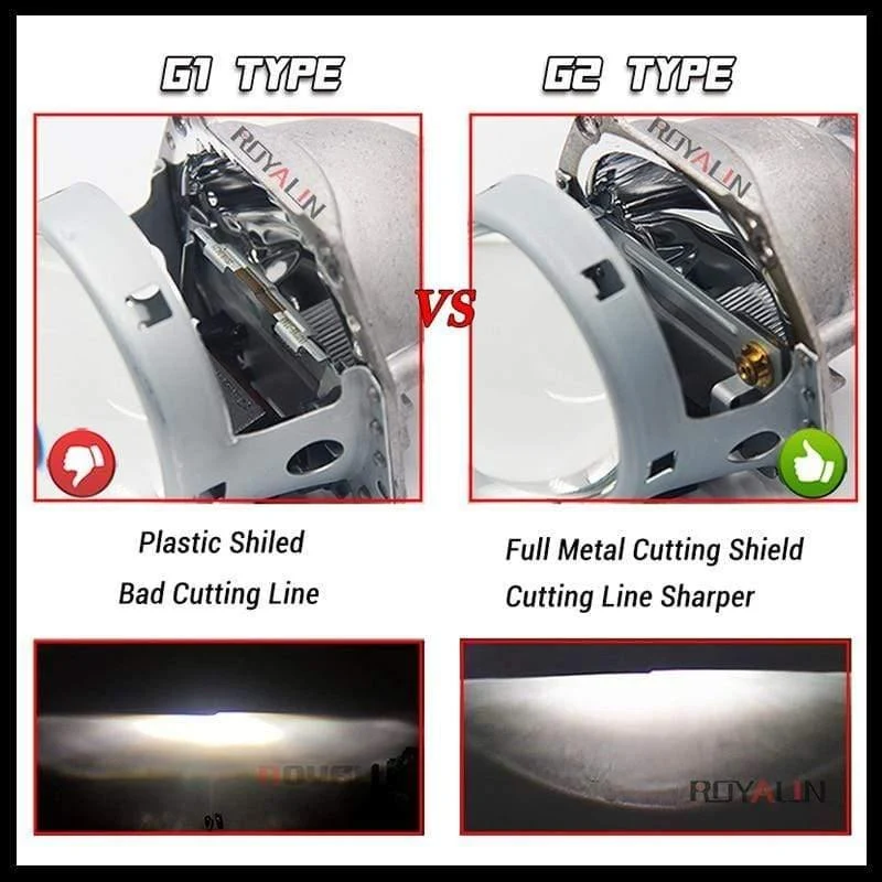 Metall Hella 3R G5 Bi Xenon Scheinwerfer Objektiv D2S Lichter Projektor Universal Auto Lampe D1S D2H D3S D4S Lampen motoren Nachrüstung