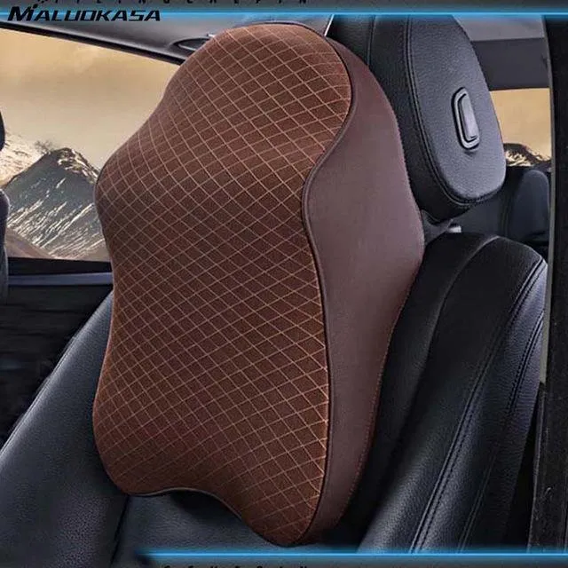 Auto Hals Kissen 3D Memory Foam Kopfstütze Einstellbare Auto Kopfstütze Kissen Reise Hals Kissen Unterstützung Halter Sitz kissen