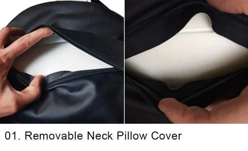 Auto Hals Kissen 3D Memory Foam Kopfstütze Einstellbare Auto Kopfstütze Kissen Reise Hals Kissen Unterstützung Halter Sitz kissen