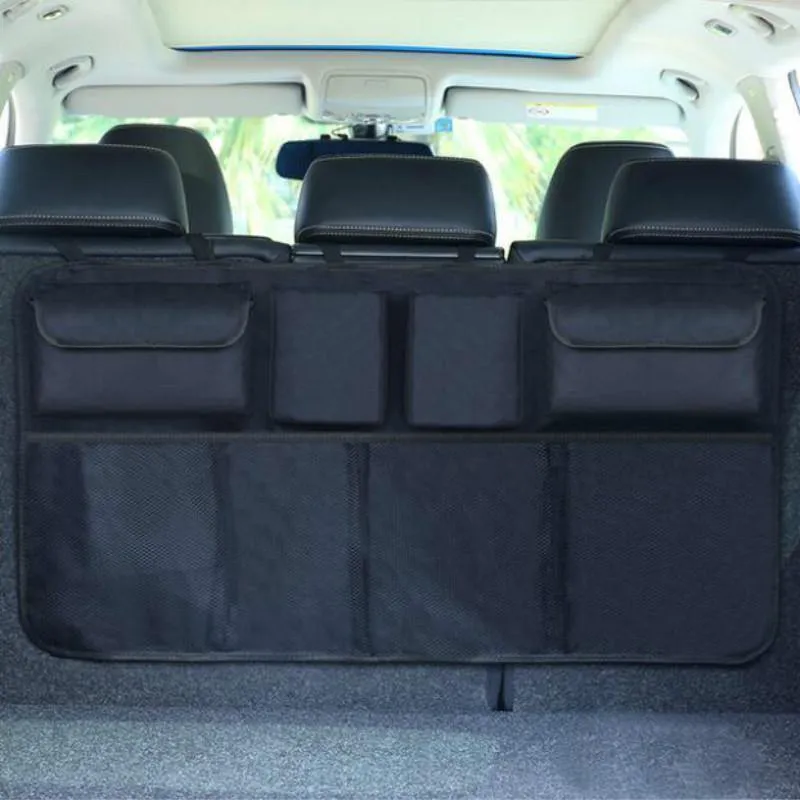 Kofferraum Organizer Verstellbarer Rücksitz Aufbewahrungstasche Net High Capacity Mehrzweck Oxford Automobile Seat Back Organizers Universal