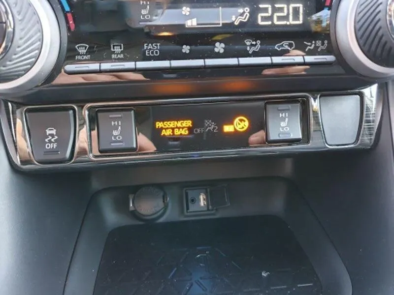 Toyota Rav4 Rav 4 Xa50 2019 2020 Innenklimaanlage ESP-Bedienfeld Netzschalterabdeckung Verkleidung Metall Autozubehör