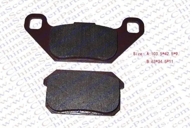 3 paar Semi metallic Vorne Hinten Bremsbelag Für KAZUMA STELS 500GT 500CC ATV UTV