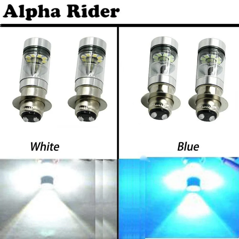 100W Super White LED Scheinwerfer Lampen Abblendlicht Fernlicht Für Yamaha GRIZZLY 660 400 450 350 YFZ125 YFZ350 RAPTOR 450 350 RHINO