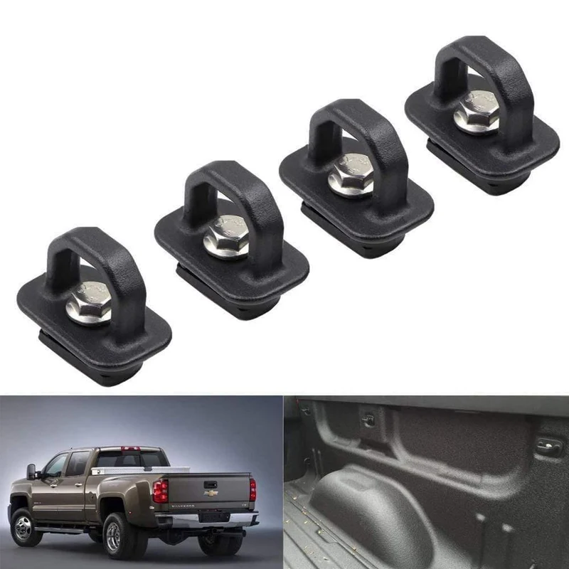 Auto-Pickup-Anker, LKW-Ladefläche, Seitenwand, Befestigungsanker, Pickup für Ford Chevy Silverado, GMC Sierra