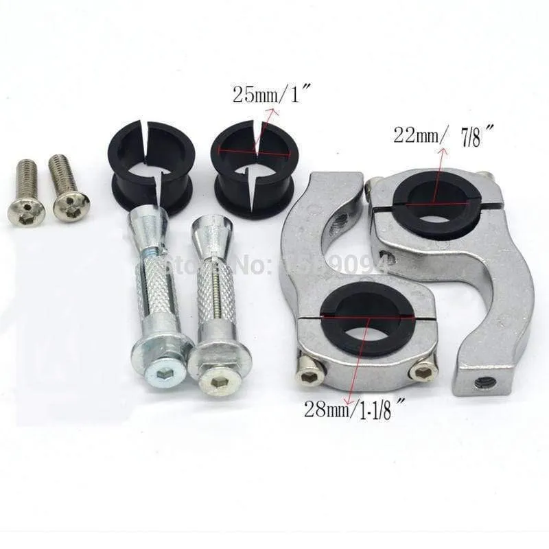 SX EXC ADV SMR Moto Dirt Bike Motorcross Lenkerhandschutz Handschutz 7 / 8 "22mm oder 1-1 / 8 28mm FatBar