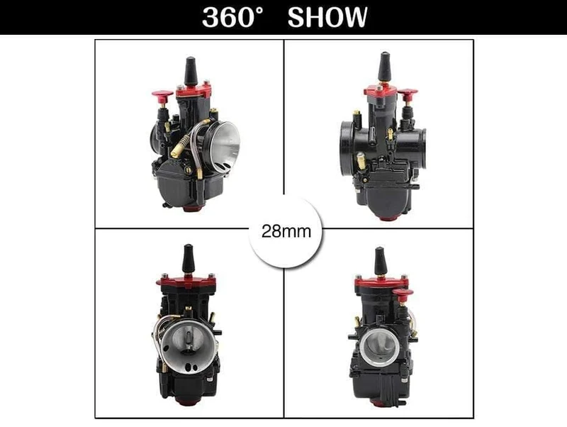 21 24 26 28 30 32 34 mm Motorrad Motorteil Vergaser Mikuni PWK Vergaser Mit Power Jet Dirt Bike ATV