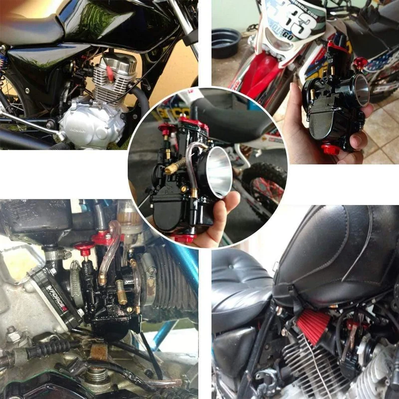 21 24 26 28 30 32 34 mm Motorrad Motorteil Vergaser Mikuni PWK Vergaser Mit Power Jet Dirt Bike ATV
