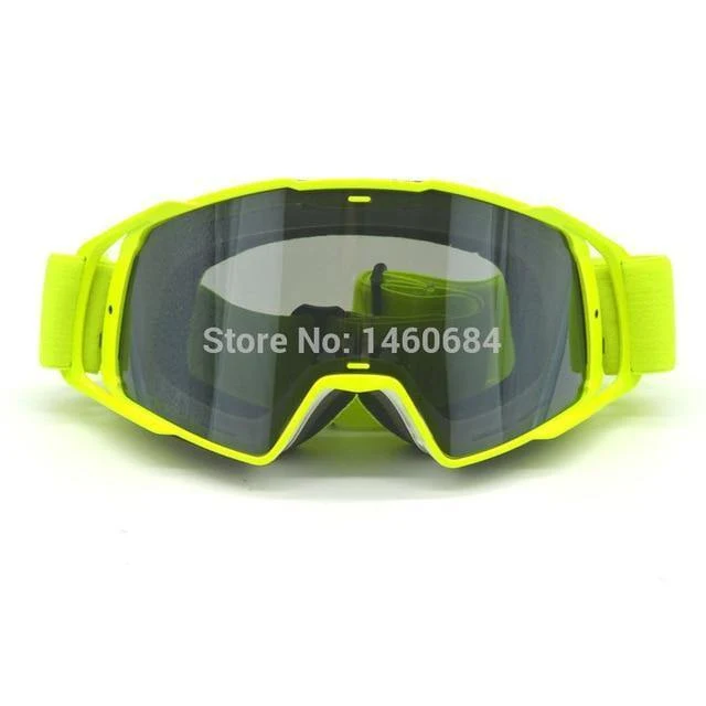 Brille getönt UV-Streifen Motorradbrille Motocross Bike Cross Country Flexible Brille Schnee Ski Lunette