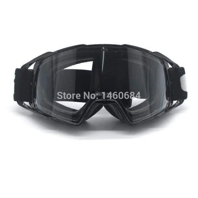 Brille getönt UV-Streifen Motorradbrille Motocross Bike Cross Country Flexible Brille Schnee Ski Lunette