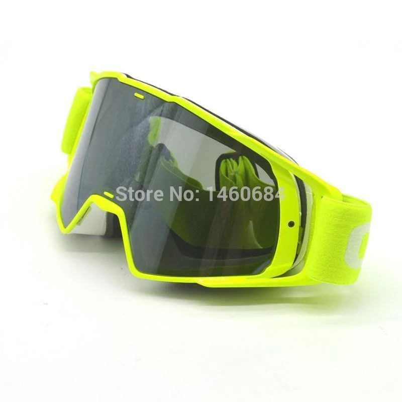 Brille getönt UV-Streifen Motorradbrille Motocross Bike Cross Country Flexible Brille Schnee Ski Lunette