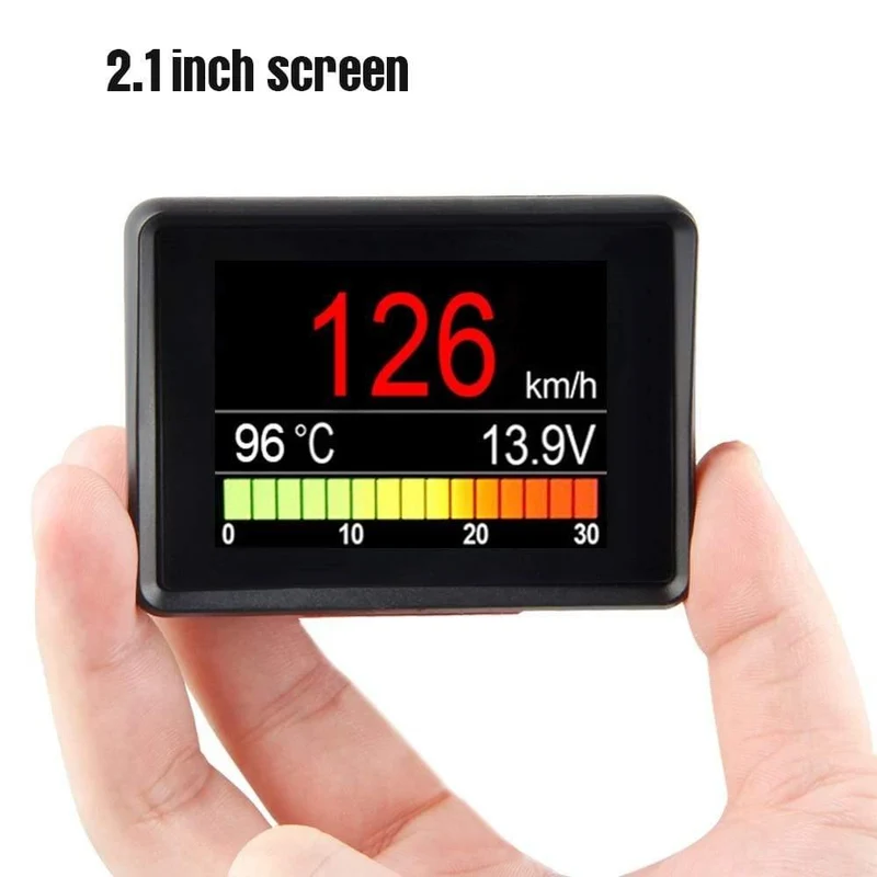 A203 OBD Tachometer Kraftstoff Computer Display Verbrauchsanzeige Temperaturanzeige Automobil Bordcomputer Auto Digital OBD2