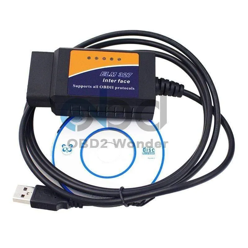 ELM327 USB V1.5 OBD2-Diagnosekabel mit PIC18F25K80-Chip ELM 327-Hardware 1.5 OBD II-Scanner ELM 327 USB 25K80