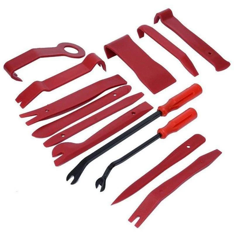 13Pcs Auto Audio Maintenance Kit Auto Trim Reparatur Panel Remover Stemmeisen Auto Dash Radio Türverkleidung Clip Handwerkzeuge Set