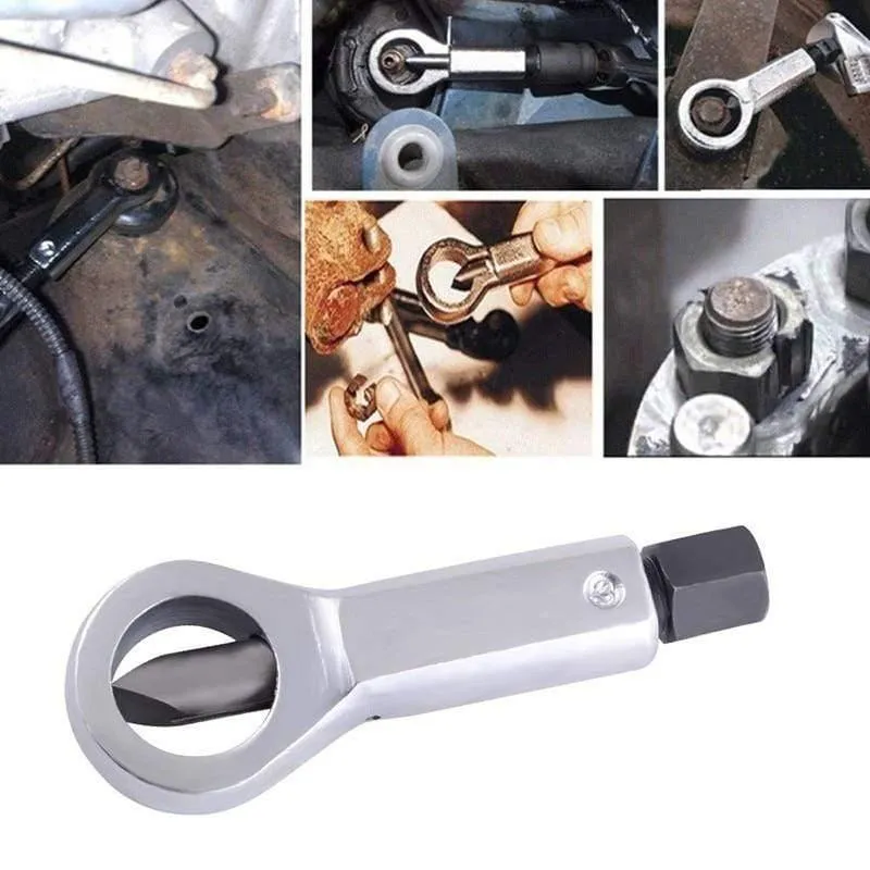 1 Pcs Duty Rostfrei Beschädigter Mutternsplitter-Entferner Rostiger Mutternsplitter-Schlüssel Entfernen Schneidwerkzeug Stahlschlüssel Sechskant
