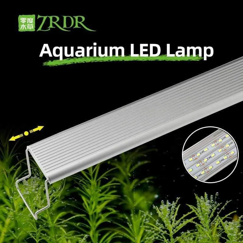 Aquarium Pflanze wachsen LED-Licht Eine Serie Mini Nano kurze Aquarium Wasserpflanze Aquarium Metall Halterung Sonnenaufgang Sonnenuntergang