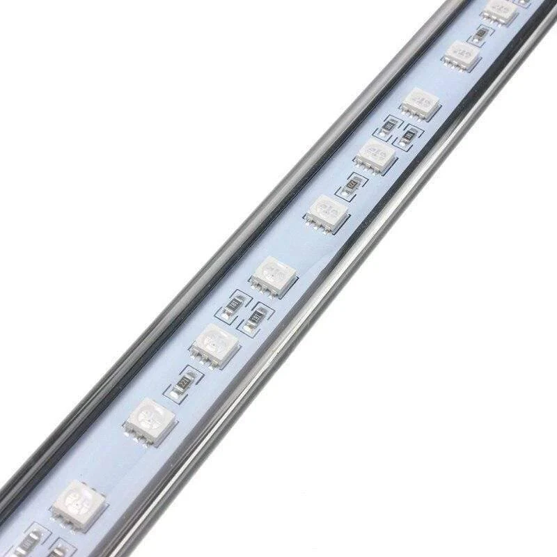 24 Tasten Fernbedienung Aquarium Licht 6.5 Watt 57 CM RGB Unterwasserlicht 5050 SMD Led Bar Licht Tauch AC100-240V