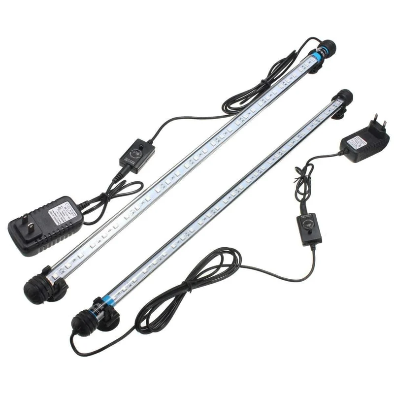 24 Tasten Fernbedienung Aquarium Licht 6.5 Watt 57 CM RGB Unterwasserlicht 5050 SMD Led Bar Licht Tauch AC100-240V