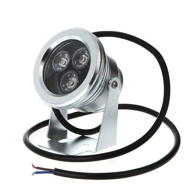 9W 12V RGB weißes / warmes weißes LED Unterwasserpunkt-Licht IP68 imprägniern geführte Untertagelicht Teich-Aquarium-Gartennachtlampen