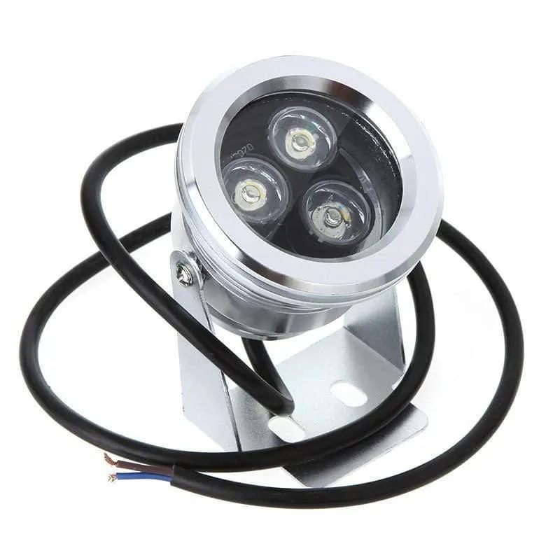 9W 12V RGB weißes / warmes weißes LED Unterwasserpunkt-Licht IP68 imprägniern geführte Untertagelicht Teich-Aquarium-Gartennachtlampen