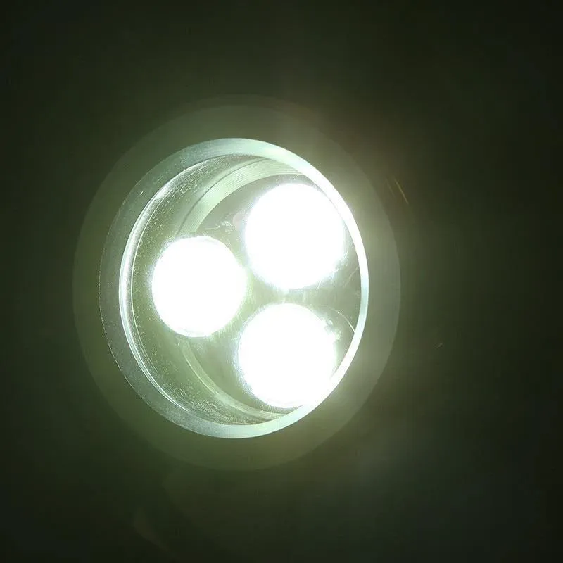 9W 12V RGB weißes / warmes weißes LED Unterwasserpunkt-Licht IP68 imprägniern geführte Untertagelicht Teich-Aquarium-Gartennachtlampen