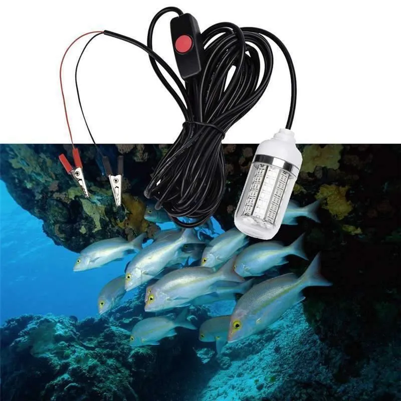 12 V 15 W Angeln Licht 108 Stücke 2835 Led Unterwasser Angeln Licht Lockt Fischfinder Lampe Zieht Garnelen Tintenfisch Krill