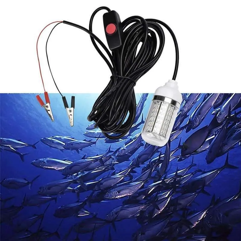 12 V 15 W Angeln Licht 108 Stücke 2835 Led Unterwasser Angeln Licht Lockt Fischfinder Lampe Zieht Garnelen Tintenfisch Krill