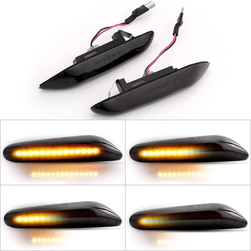 1 Pair Auto Blinker LED Blinker Blinker Lampe Signallampe Seitenmarkierung Für bmw E90 E91 E92 E93 E60 E87 E82