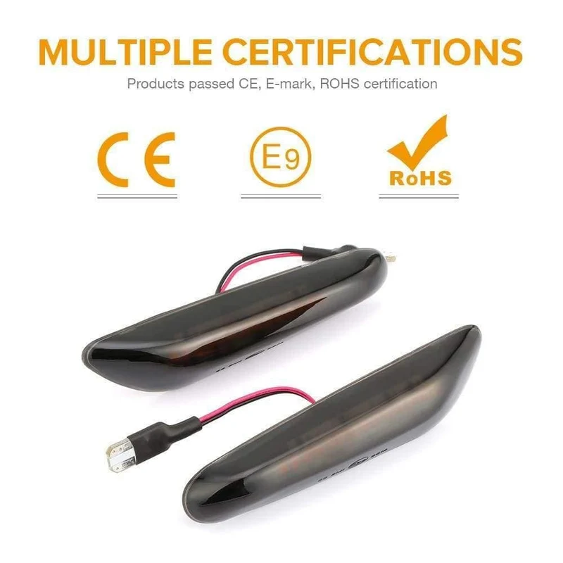 1 Pair Auto Blinker LED Blinker Blinker Lampe Signallampe Seitenmarkierung Für bmw E90 E91 E92 E93 E60 E87 E82